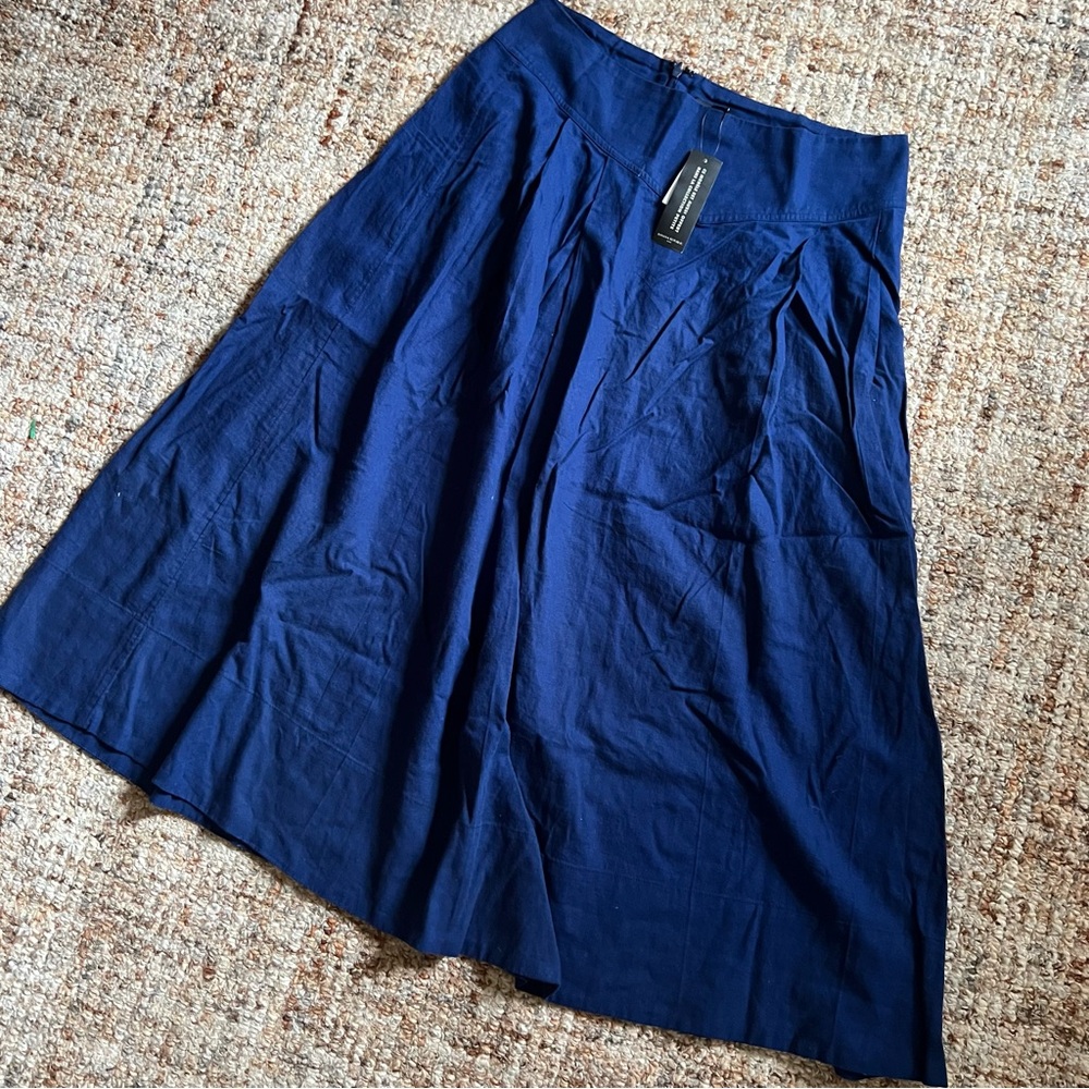 Banana Republic Deep Blue Maxi Skirt